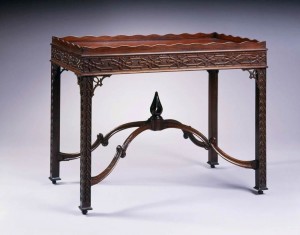 Portsmouth China table 1770 attributed to Robert Harrold