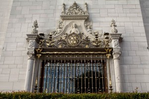 Hearst Castle wrought-iron grille by Julia Morgan