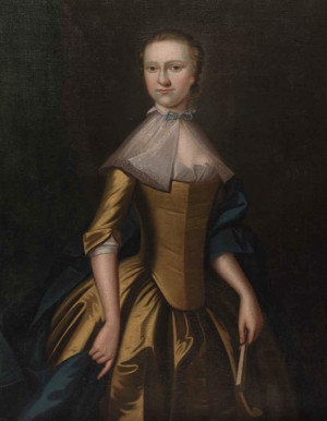 Portrait of Grace Peel, by Benjamin West