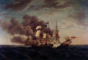 “In Action,” 1814 by Michele Felice Cornè
