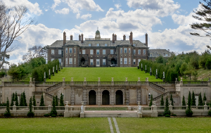 Great House, showing Casino and Allee, north side.