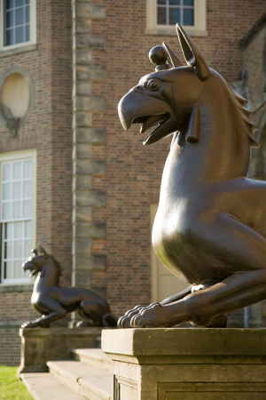 Paul Manship Griffins (1928), dedicated to Mr. Crane