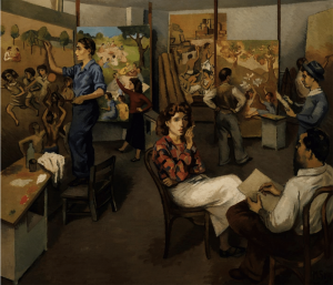 Moses Soyer, Artists on WPA