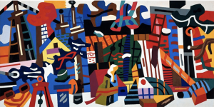 Stuart Davis, Swing Landscape