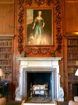 Grinling Gibbons overmantel carvings, c. 1675