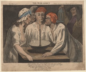 “The Rush-Light,” published by J. Evans, 1797.