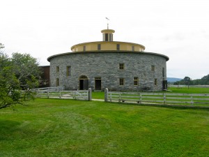 Round barn, built 1926, Hancock Shaker Village, Hancock, MA