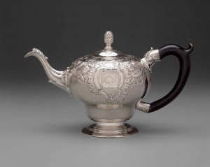 Silver teapot by Paul Revere, Jr. (1734-1818), Boston, Massachusetts, 1760-1765