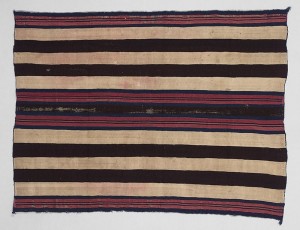 Wearing blanket; Diné (Navajo)