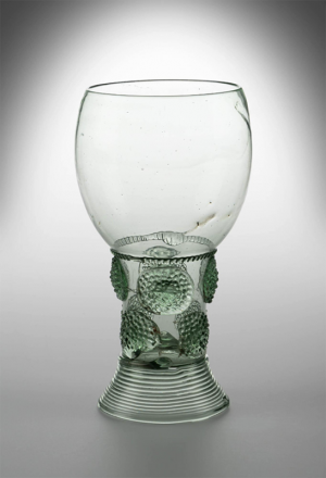 Roemer,  Germany or Netherlands, 1600-1650, Waldglas