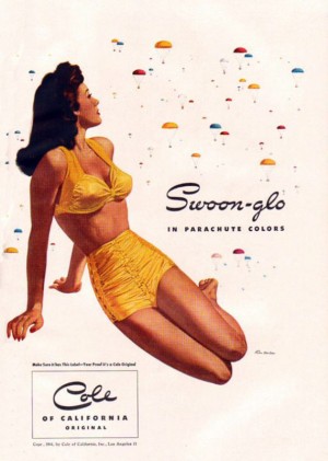 California Stylist, 1944, Swoon Suit advertisement
