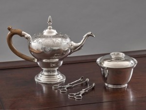 Silver Tea and Sugar Service
