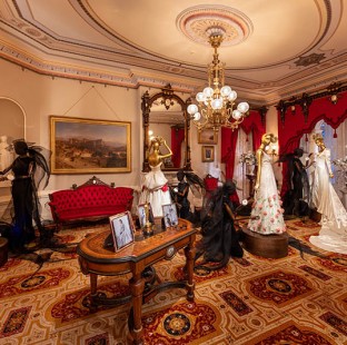 The Renaissance Revival Parlor, Meriden, Connecticut, 1870; fashions by Ann Lowe (1898-1981). Film director: Julie Dash