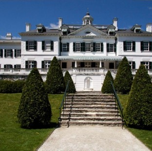 The Mount (façade view), Lenox, MA, 1902