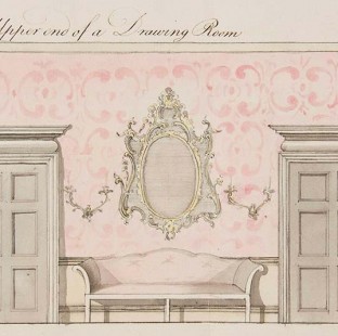 The Upper End of a Drawing Room, attributed to William Gomm