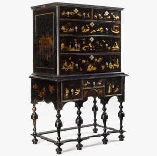 High chest, Boston, Massachusetts, 1712-1725.